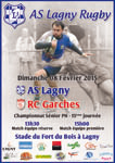 AS Lagny - RC Garches dimanche