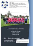 Le Journal des Bleus et Blancs - 16 novembre 2014