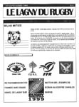 LE LAGNY DU RUGBY N°2 - 3 octobre 1999