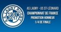 Les Seniors en 1/4 à Lamotte-Beuvron contre St-Léonard (Limousin)