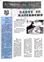 LE LAGNY DU RUGBY N°19 - 21 janvier 2001