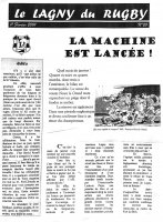 LE LAGNY DU RUGBY N°20 - 11 février 2001