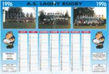 Le flyer d'inscription de l'école et le calendrier de l'ASL 1996