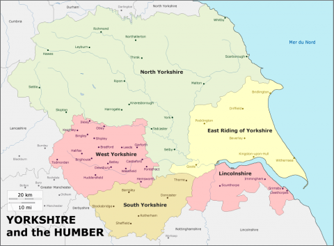 Yorkshire and the Humber