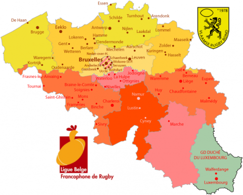 Les clubs de Belgique et Luxembourg