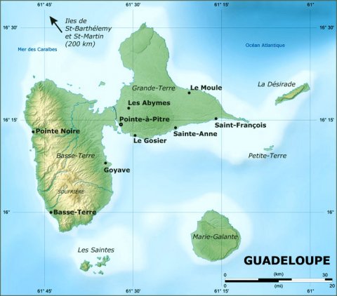 Les clubs de rugby en Guadeloupe