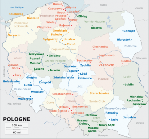 Les clubs de rugby en Pologne