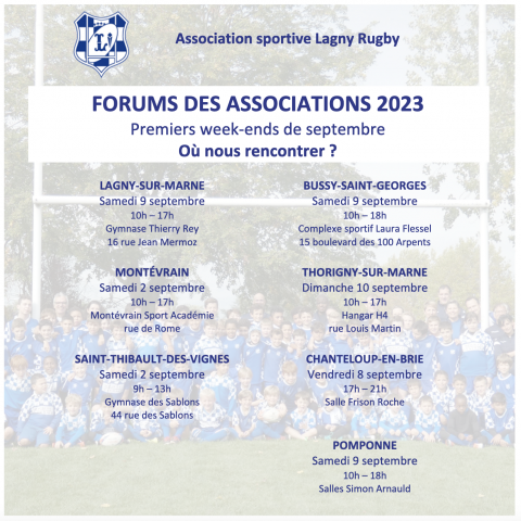 Programme des forums 2023
